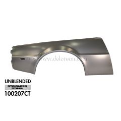 UNBLENDED LH FRONT FENDER (STAINLESS - REPRODUCTION)
