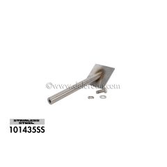 FRONT IMPACT ABSORBER MOUNTING BRACKET (STAINLESS - WITH SS HARDWARE)