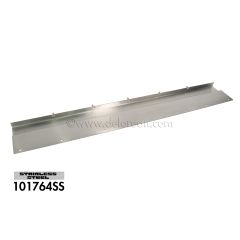 REAR FASCIA LOWER SUPPORT BRACKET W/HARDWARE (STAINLESS STEEL)