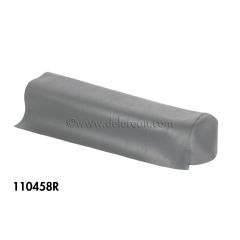 110458R - RH Knee Pad Recover Kit (Wrinkle - Gray) - Official DeLorean Motor Company®