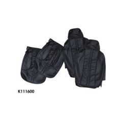 K116602 - Black Seat Cover (1 Seat) - Official DeLorean Motor Company®