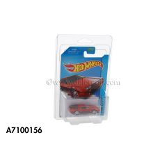HOT WHEELS DELOREAN (ALL RED - WITH CASE)