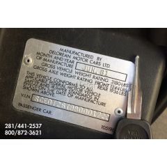 1981 DeLorean #01722
