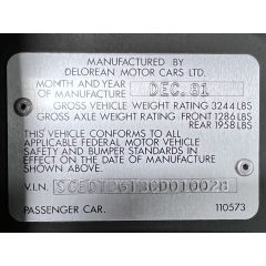 1982 DeLorean #10028-FL