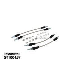 FRONT & REAR BRAKE HOSE KIT (BRAIDED STAINLESS)