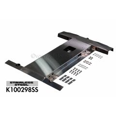 K100298SS - Roof Support W/Hardware (Stainless Steel) - Official DeLorean Motor Company®