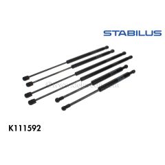 DOORS, SUNSHADE & LUGGAGE COMPARTMENT STRUTS