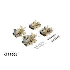 DOOR LATCHES (QTY 4 - WITH HARDWARE)