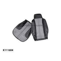 SEAT COVERS (GRAY/BLACK - 1 SEAT)