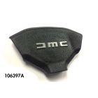 STEERING WHEEL CENTER PAD W/DMC LOGO
