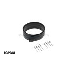 RH DOOR ROOF SEAL W/RIVETS