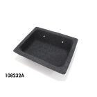 CONSOLE TRAY (BLACK - FLOCKED)