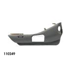 LH LOWER DOOR PANEL (GRAY) - EARLY CARPET, INTEGRATED STRAP