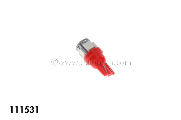 LED Door Light (Red) | Official Classic DeLorean Motor Company